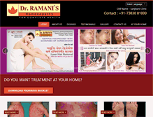 Tablet Screenshot of drramanis.com